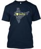 I Love India Taj Mahal TTshirt Made In the USA Size S To 5XL