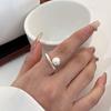Elegant Water Drop Adjustable Ring: Versatile, Fashionable, and Trendy Women's Open Ring