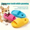 Gum Massaging Dog Toy for Anxiety Floating Slipper Toy, Textured Chew Water Pool Pet Dental Care Chewing Interactive Fetch Small And Medium Dogs Toys