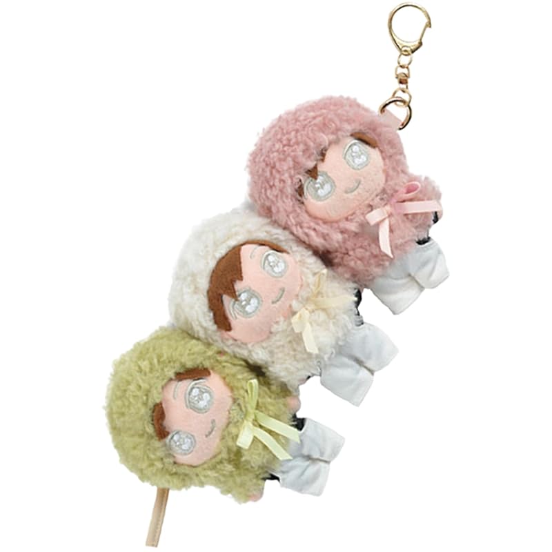 

[AppelToi] multi [S size] Three-colored dango 3 colored dango Odango triplets stuffed toy Sewing doll Kigurumi Dress up mascot Sewing activities