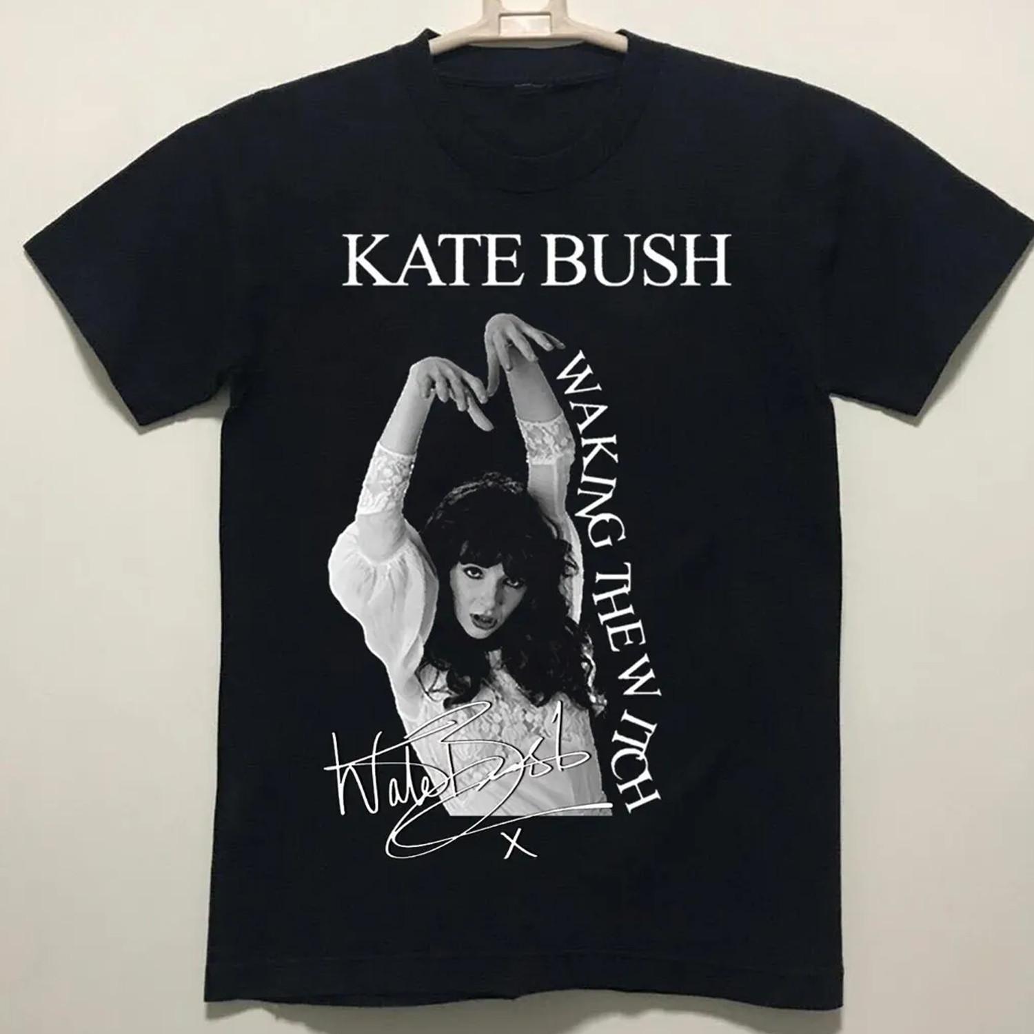 

Kate Bush waking the Black T-shirt short sleeve All sizes S-345XL- Free Shipping 4XL