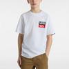 Vans T-Shirt Round Neck Letter Print Short Sleeve Kids Tops White VN000GDGWHT