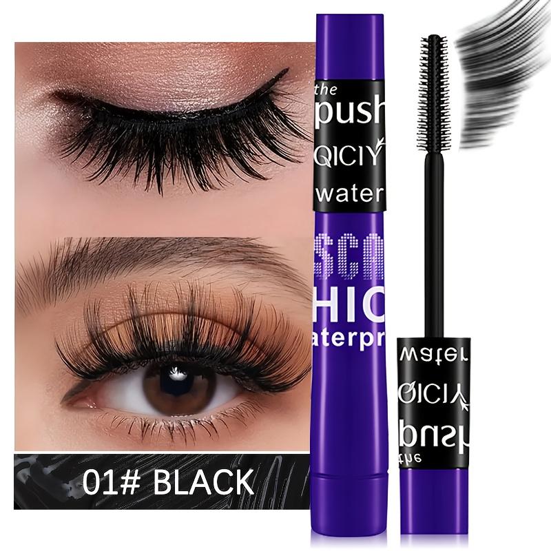 Two-Color Curling Volumizing Mascara, Natural Lengthening, Long-Lasting, Black & Brown. Anti-Fade, Anti-Clumping, Quick-Drying, Easy To Apply