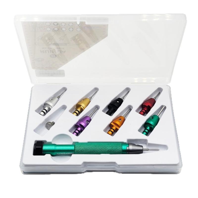 Professional T Shape Precise Screwdriver Set With Interchangeable Bit For Electronics Repair Furniture Assembly Tool 1