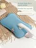 Mini Hot Water Bottle Hand Warmer Rechargeable Electric Heating Pad for Stomach and Waist, Explosion-Proof Plush Warm Baby Warmer