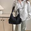 Fashion Trend Armpit Spring New Simple Casual Tote Bag for Work and Commuting, Large Capacity Shoulder Bag