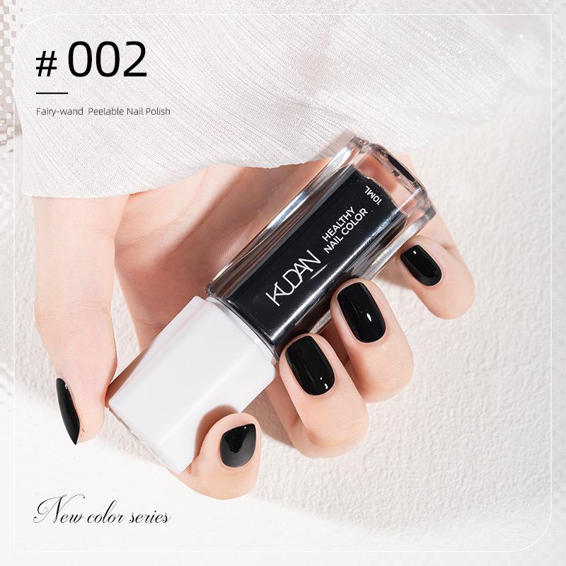 10ML Peel Off Water-Based Nail Polish – Quick Dry, No UV Lamp Needed, Breathable & Removable, Glossy Finish