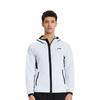 Li Ning Sports Basketball Series Color Block Outdoor Casual Sports Zip-Up Hoodie Long Sleeve Sweatshirt Unisex Hoodies Standard-White AWDSC13-2