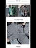 2022 Autumn Korean-Style Houndstooth Lapel Jacket for Men: Trendy Workwear Top