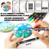 Acrylic 24 12 Suitable for and Ideal for DIY and Handmade Suitable for Children and Perfect for Art and Markers, Double-Ended, Two-Tone, Colors, Pens,