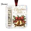 Gift Card Holder for Christmas Tree Cash Ornament, Clear Acrylic Money Holder, Holiday Xmas Hanging Decoration, Funny Ways to Christmas, Birthday
