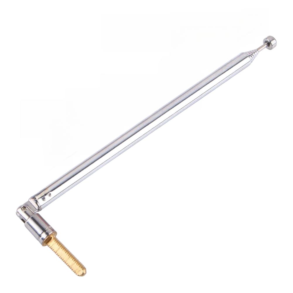 Telescopic Antenna for FM Radio Wireless Alarm Receiver with 4 Section Extension Mechanism and 360 Degree Adjustable Swivel Base