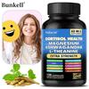 Didacat Cortisol Gesundheitssupplemente, 13 in 1, Magnesium Ashwagandha L-Theanin, 120 Kapseln