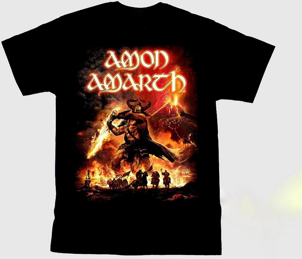 

Amon Amarth Surtur Rising Black Cotton Unisex S-234XL T-Shirt Unisex T-Shirt XXXL