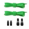 New 1Pair/3Pair Round Elastic Shoelace Unisex Quick-Release Shoelaces No-Tie Laces for Sneakers and Boots Shoe Laces