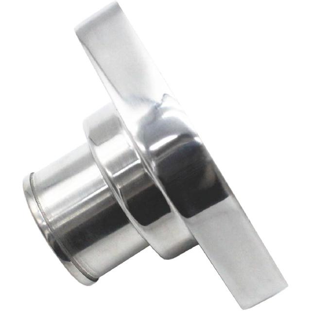 Polished Water Neck Thermostat Housing Gasket Bolts Polished Straight Up