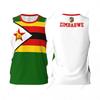 HUANGSE Basketball Jersey Sports Fitness Vest 3D Customized Men's Vest Casual, Comfortable, Loose, Quick-drying and Sweat-wicking