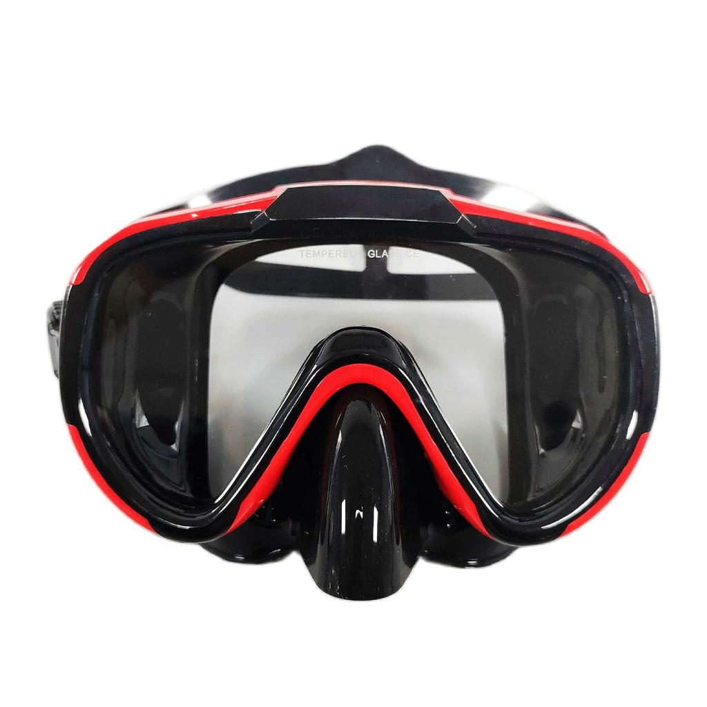 Men's and Women's Same Silicone Diving Goggles Diving Mask Snorkeling Set