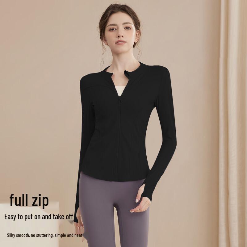 

Yoyou Women s Fleece-Lined Slim-Fit Active Jacket XL (120-135 jin)