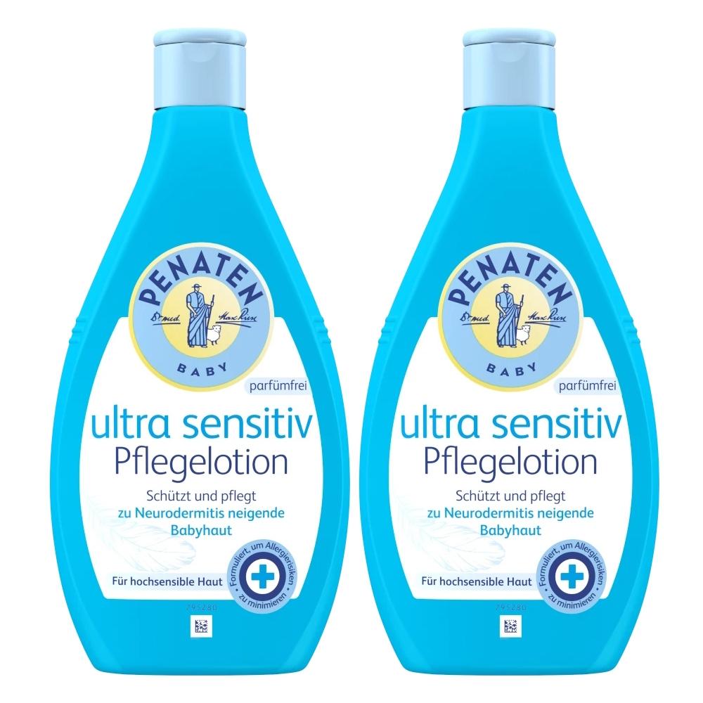 Penaten Baby Ultra Sensitive Nourishing Lotion 400Ml X 2-Piece Set