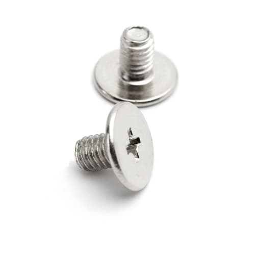 SaveSooo M3 Countersunk Head Screws, M3*5mm, 20pcs, 304 Stainless Steel, Flat Round Head