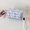 Cute Cartoon Pencil Case Multifunctional Large Capacity Pencil Bag Canvas Stationary Storage Bag