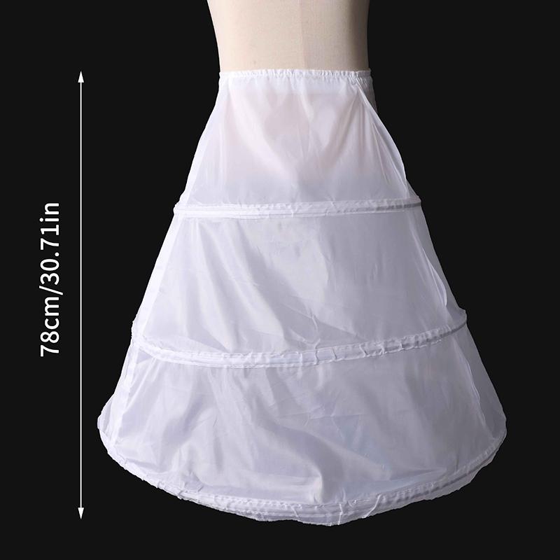 Kız Çocuk Jartiyer Alt Etek W 2/3 Halkalı Slip Kız Krinolin Çiçek Kız Elbisesi İç Etek Esnek Bel Kostüm Giyme Oyun Zamanı Eğlencesi İçin