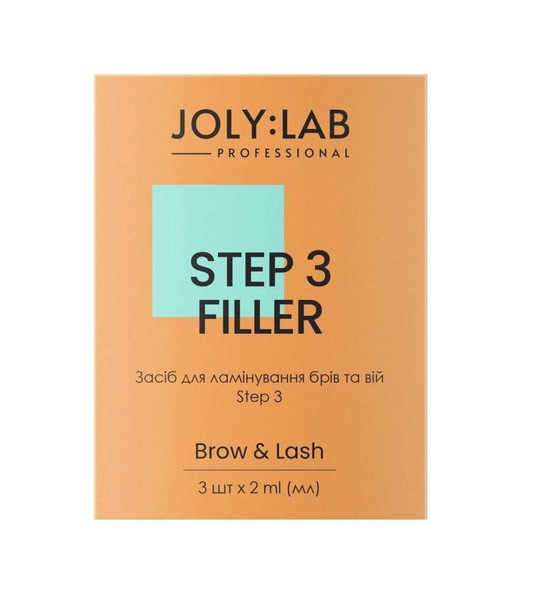 

Засіб для ламінування брів та вій Step 3 Joly:Lab 2 мл