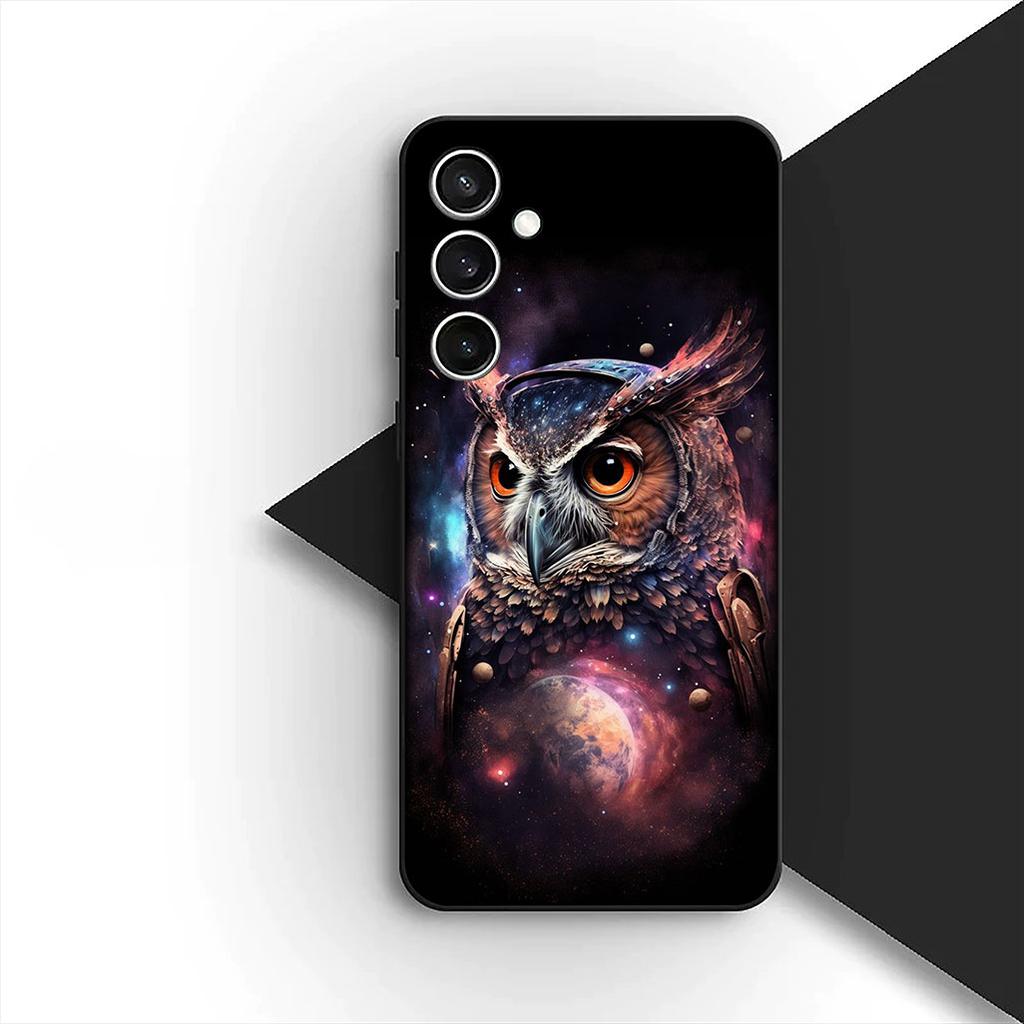 Soft Cover for Apple iPhone 12 13 Pro Max Mini ProMax X XR Air 12Pro 13Pro Casing Phone Case Wallpaper Owl Bird