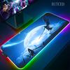 Rgb Final Fantasy Mouse Pad Laptop Mousepad Gaming Cool Mouse Mat Large Gamer Mousepads Speed Cool LED Desk Mat with Backlight