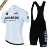 Tour De Italy D'ITALIA Sykkeltrøyesett Sykkel med korte ermer for menn Sykkelklær Sykkel Maillot Sykkeltrøye Bib Shorts
