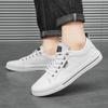 2024 Neue Herren Casual Leder Vulkanisierte Schuhe Bequeme Laufschuhe Handgefertigt Schnür-Sneakers Tennis Masculino Flache Designerschuhe