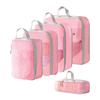 5Pcs Mesh Surface Luggage Organizer Packing Cubes 5 in 1 Set Toiletries Bag  Travel