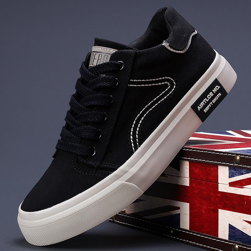 Spring New Mens Shoes Trendy Niche Design Sense Casual Mens Canvas Shoes Breathable Lightweight Comfortable Shoes