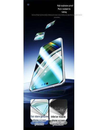 Vivo X200PRO/X100PRO/Y300PRO Böjt HD Härdat Glas Skärmskydd med Dammfri Applicering