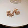 Korean Luxury Mermaid Pearl Earrings: Elegant, High-End, and Versatile Statement Ear Buckles