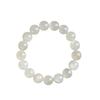 White Moonstone Bracelet, Round Beads, Beaded 12Mm Beads, Natural Moonstone Crystal Bracelet, Women'S Diy Jewelry.