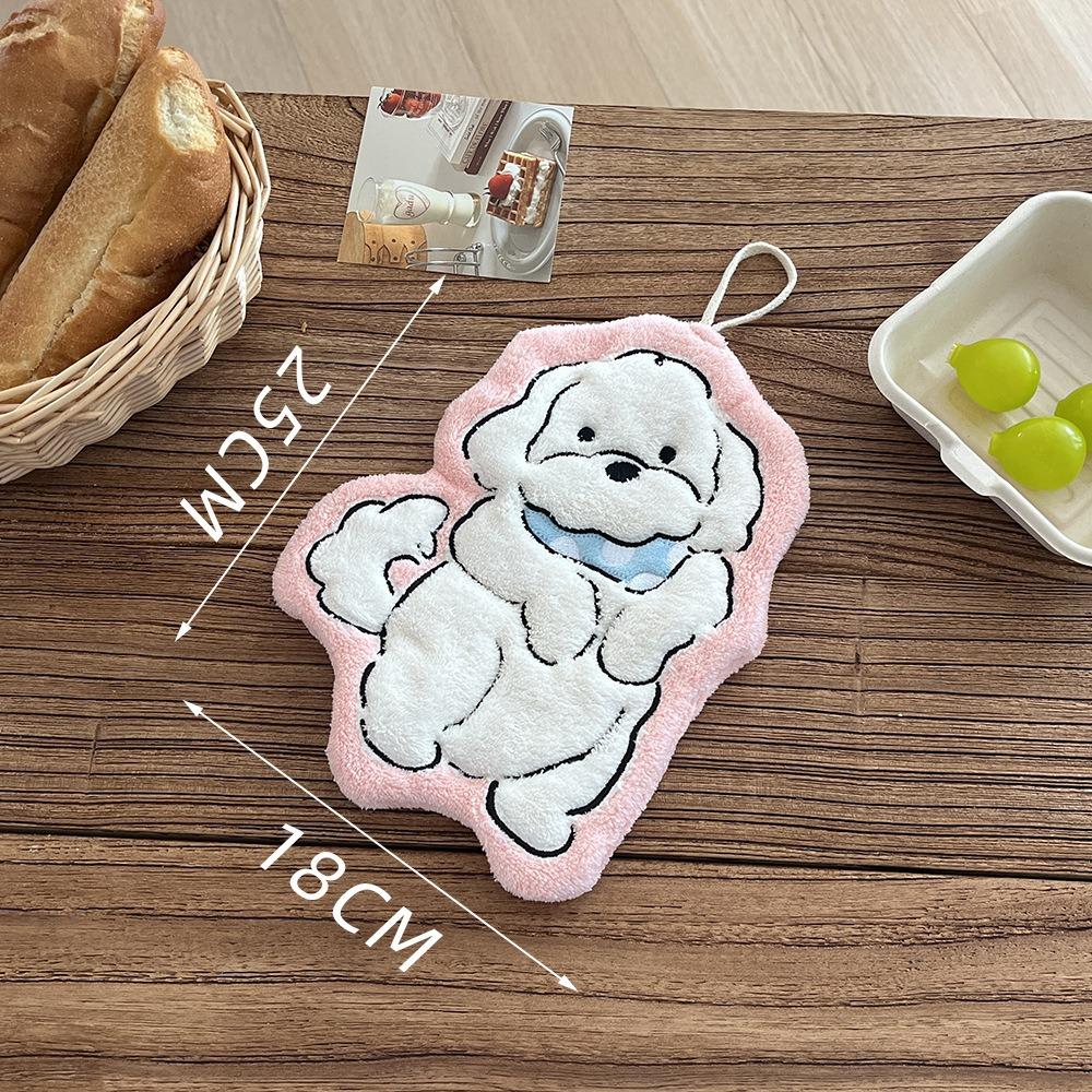 Coral Fleece Toilet Handkerchief Soft Bathroom Kerchief High Quality Washcloth  Kitchen