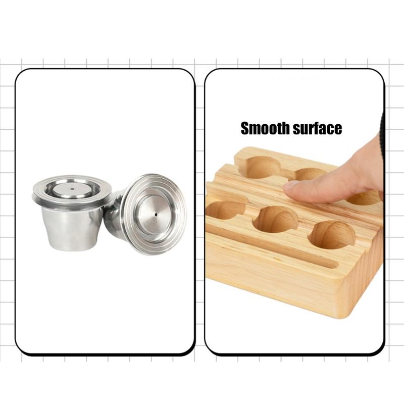 Professional Coffee Powder Tamper Reusable Metal Coffee Basket For CitiZ D112 C112 C60 C60P Dishwasher Safe Accessories