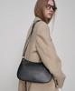 Fromwhere Classic Hobo Bag Black