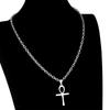 Unisex Stainless Steel Pendant Necklace Punk Hip Hop Chain Charm Jewelry Gift for Men And Women Fashion Accessory