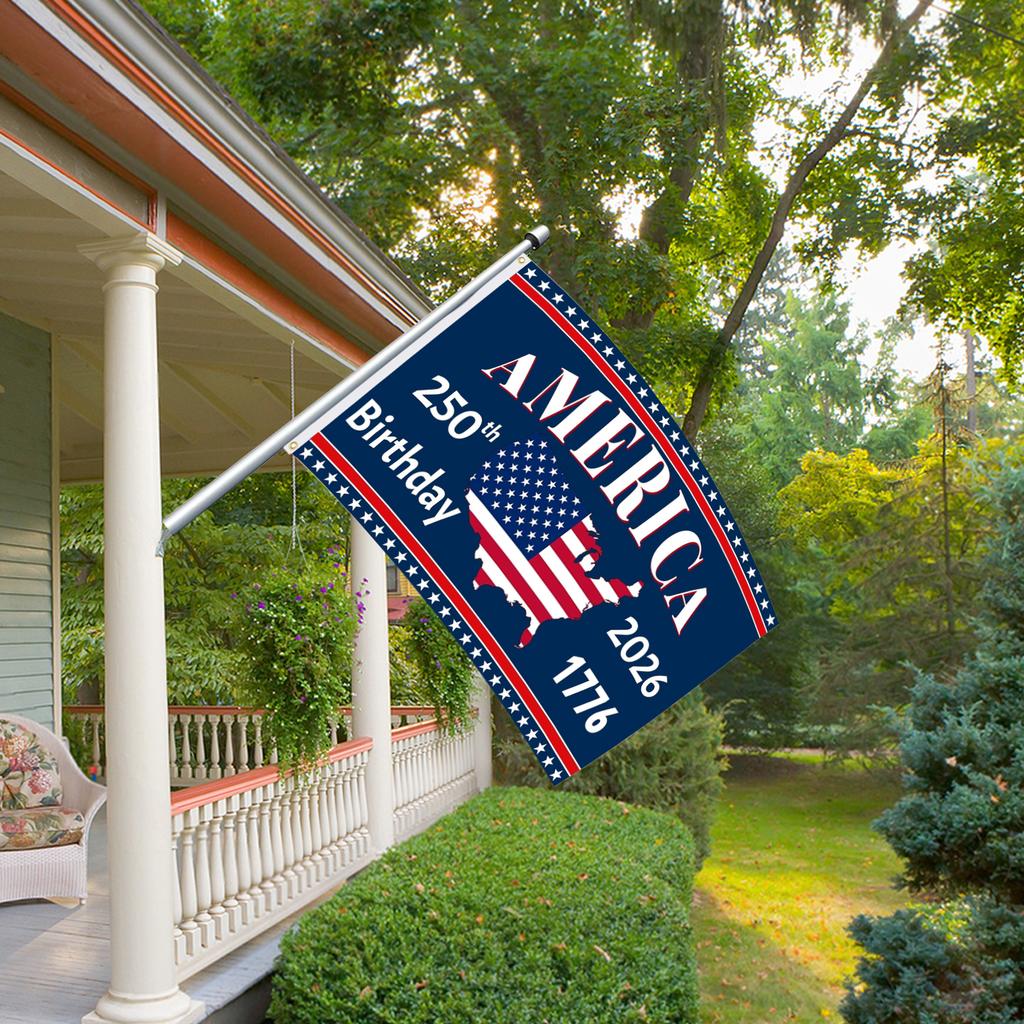 250th Anniversary Celebration Flag - Commemorative Bunting & Patriotic Decor For Historical Events, Festivals, And Pride