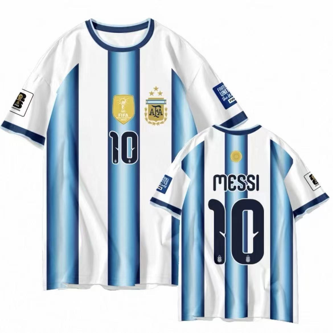 2026 Argentina home jersey No. 10 football jersey fan version top United States Mexico Canada United States team S