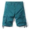 Pantalones cortos militares tácticos urbanos de verano para hombre, pantalones cortos holgados informales de algodón con múltiples bolsillos para senderismo al aire libre, pantalones cortos de combate