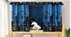 Stylish Blackout Canopy Tent Curtains for Bunk Privacy and Insect Perfect for Student for Upper and Lower Bunk Night Sky Set of 2 Long X Beds, Screen,