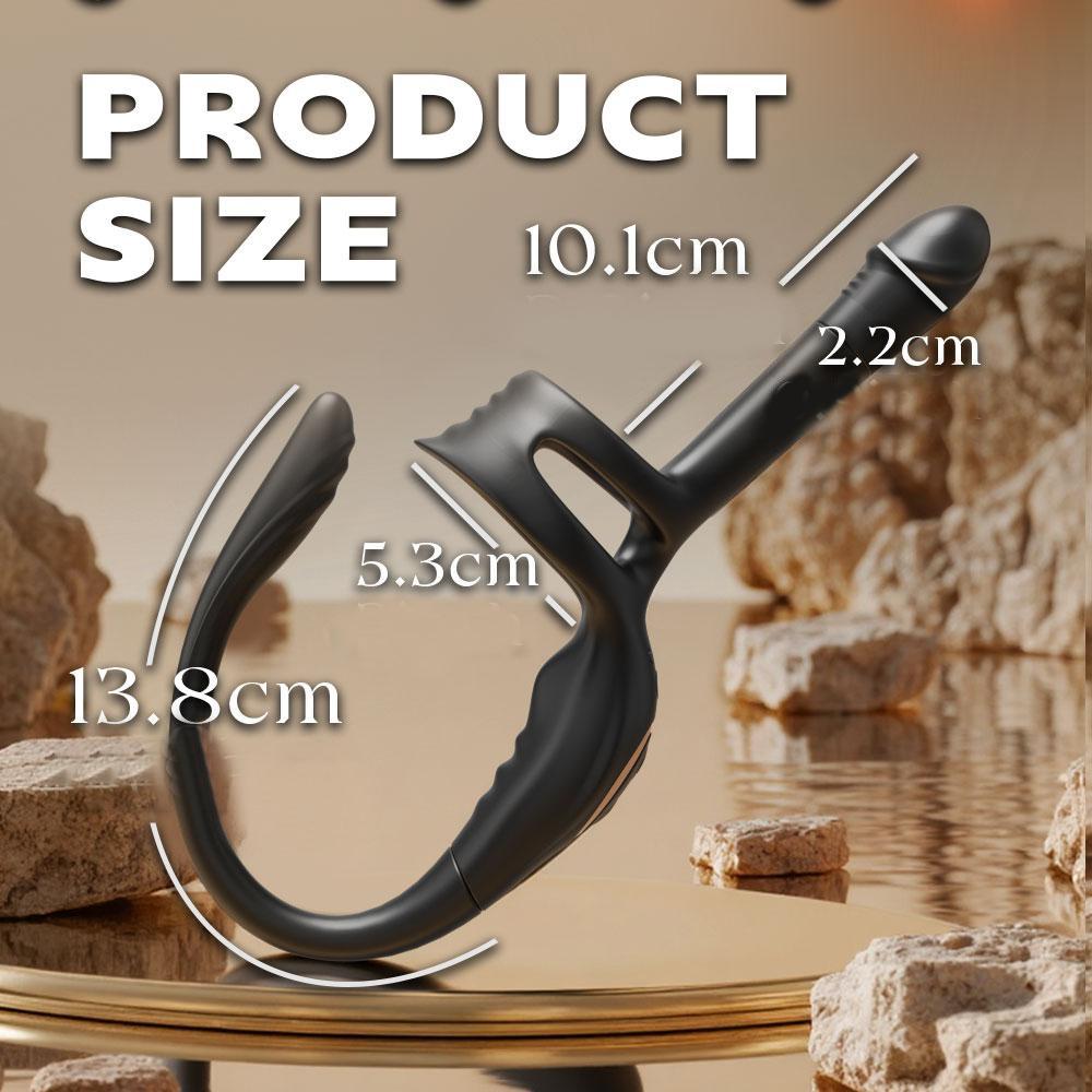 Pánský masážní vibrátor prostaty, anální kolíky, kobra penisový kroužek, anální kolík, vibrátor, bezdrátové ovládání aplikací, sexuální hračky pro muže, masturbátor