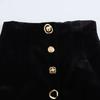 Kaslead New Arrival Women's Clothing Fashion Style Fashion Velvet Mid Length Long Length Straight Skirt 4043118