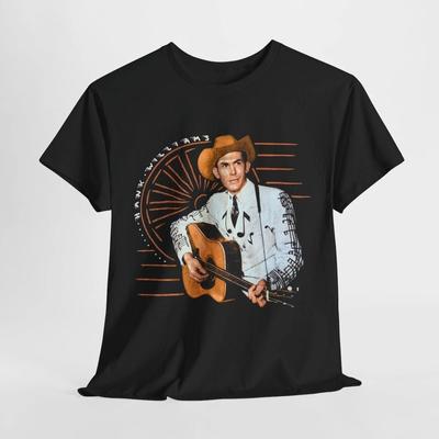 Hank Williams Memorial Album Shirt Short Sleeve Unisex
