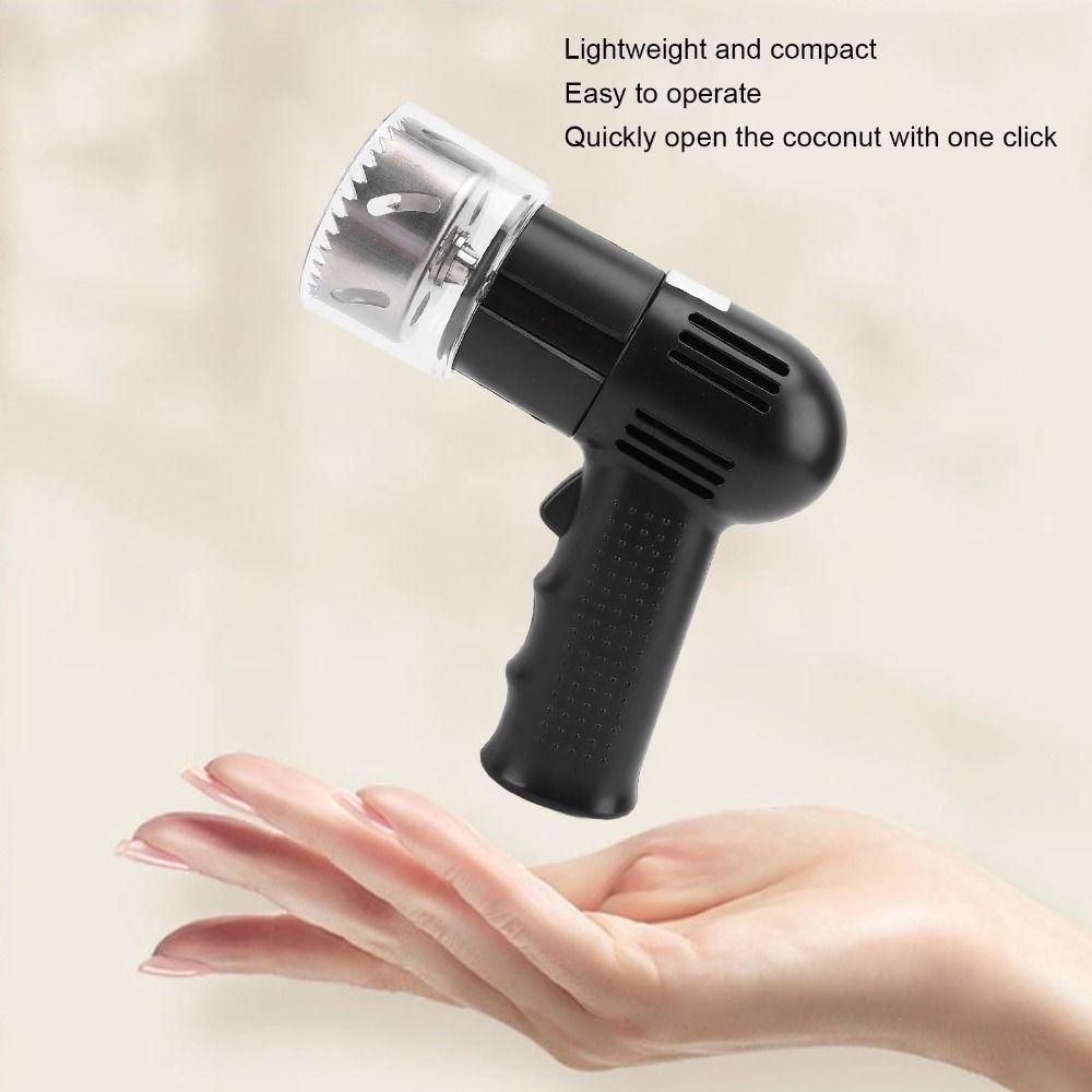 Portable Design Electric Nut Opener Labor Saving Automatic Coconut Opener Supermarkets