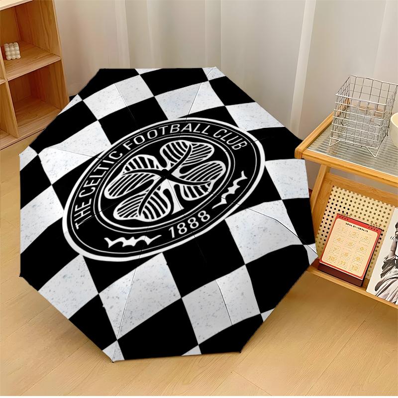 Celtic Football Club Printed Umbrella Lightweight for Travel Camping and Leisure a Musthave for Family Holidays and Birthday Gifts